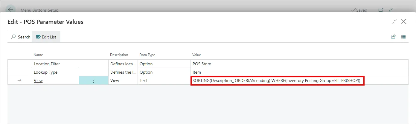 pos_action_sql_filter